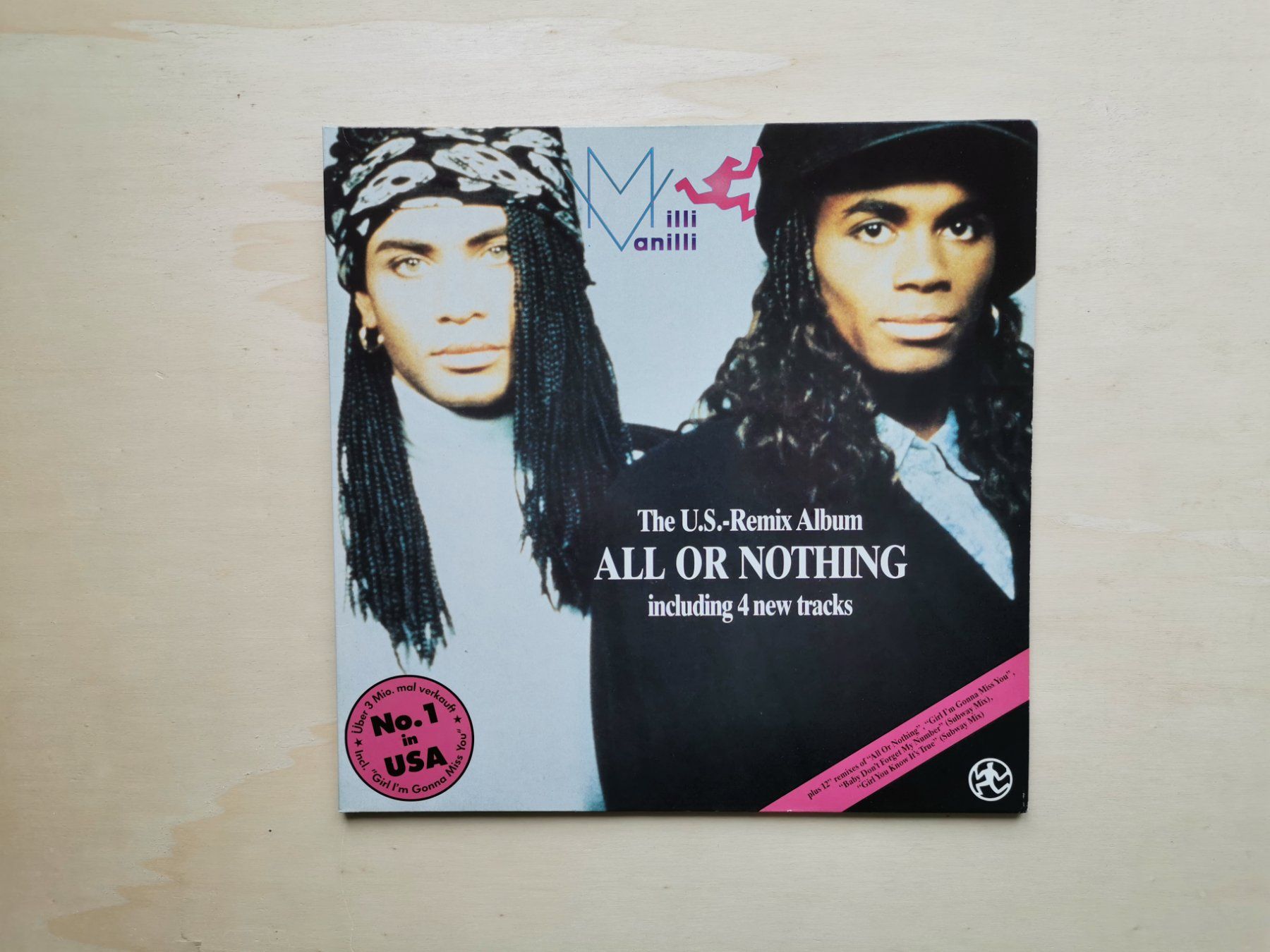Dischi in vinile: Milli Vanilli - All Or Nothing EU 89 – Usato da Ebikon venduto da kisuM