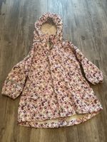Celavi Regenjacke Gr. 90 mit Blumenmuster