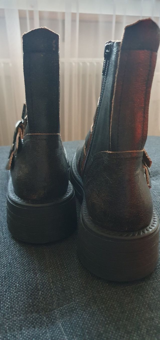 Scarpe da uomo: YOKONO Leder Stiefeletten 41, NEU – Nuovo e nell'imballaggio originale da Niederbipp venduto da fashionfuchs 3