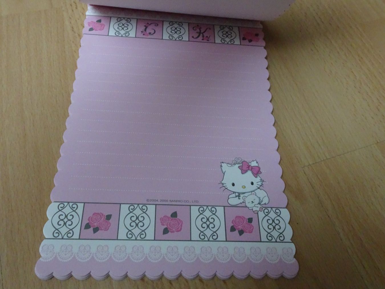Hello Kitty Blocchi: Hello Kitty/Charmmy Kitty Schreibblock, Grösse A5 – Usato da Oberönz venduto da sunblink 5