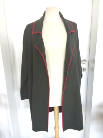 ZARA KNIT Cardigan, Gr S, tannengrün
