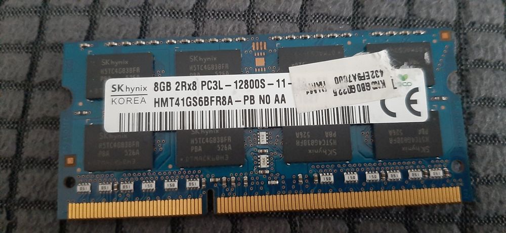 8 GB DDR3 PC3L-12800 RAM 1600 MHZ | Kaufen auf Ricardo