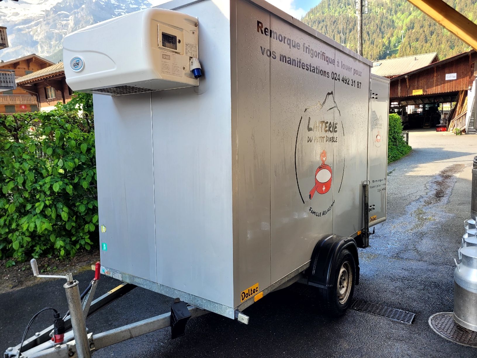 Daltec Rimorchi: Remorque frigorifique à vendre – Usato da Les Diablerets venduto da neuneu03 1