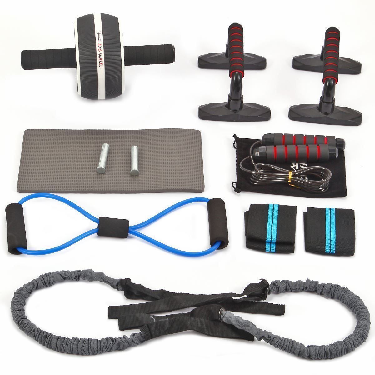 Hometrainer: Bauchtrainer Bauchtraining Roller 7in1 – Nuovo (secondo la descrizione) da Thun venduto da nuonuo