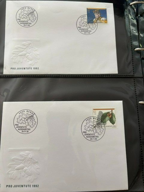 Tous les timbres: Suisse 1992 – Collection complète – Neuf (Voir description) à Palézieux par MyriamEdward