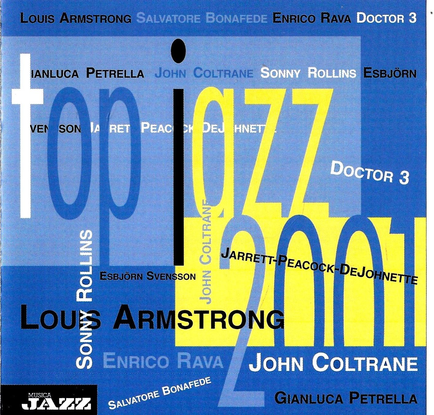 CD: TOP JAZZ 2001 Coltrane Jarrett Peacock DeJohnette Rollins CD – Usato da Kandergrund venduto da Sososo