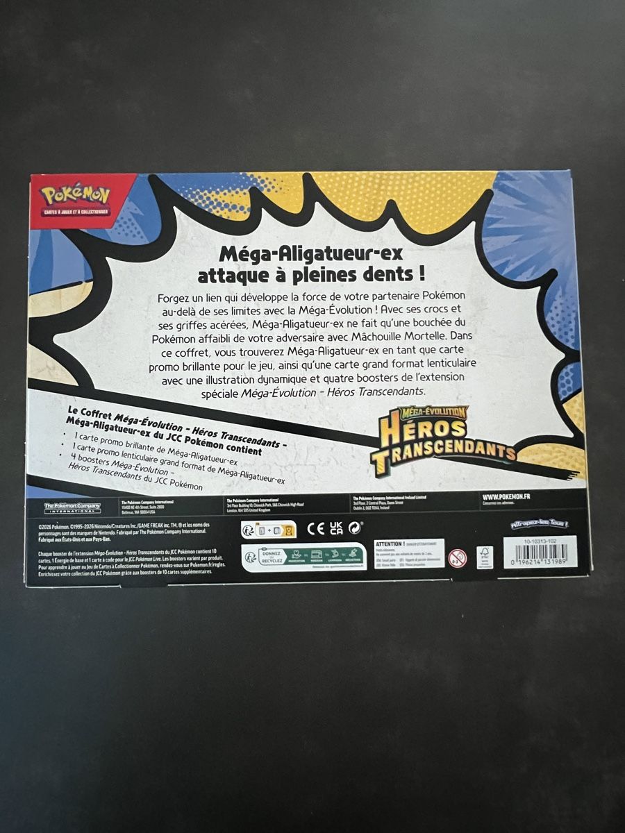 Pokémon Carte collezionabili: Bundle coffrets Héros Transcendants ME2.5 - Pokémon FR – Nuovo e nell'imballaggio originale da Buix venduto da ant_sfb9 6