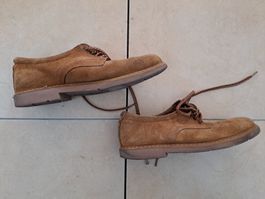 Braune Wildleder Schuhe, Yellow Stone, Gr. 41, Herbst 🍂
