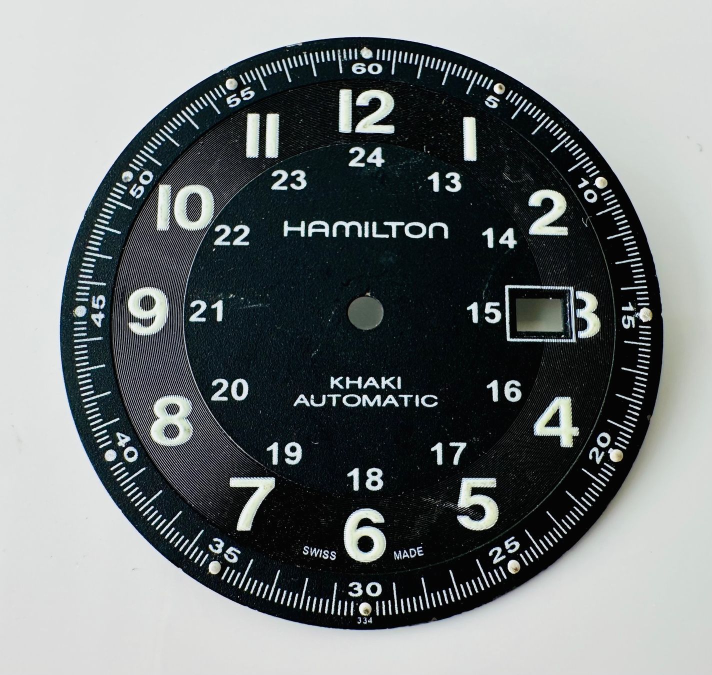 Hamilton Uhren: HAMILTON - CADRAN HAMILTON KHAKI AUTOMATIC 35mm - NOS – Neu (gemäss Beschreibung) aus Conthey von advisia