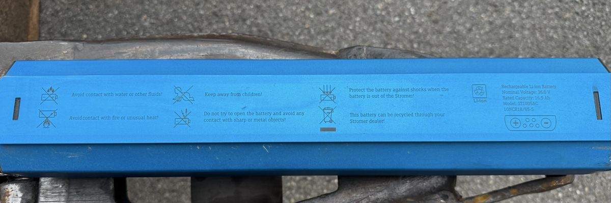 Stromer Batterie: STROMER ST1 Akku 36v-16,5ah – Usato da Oberentfelden venduto da lam_vj88 3