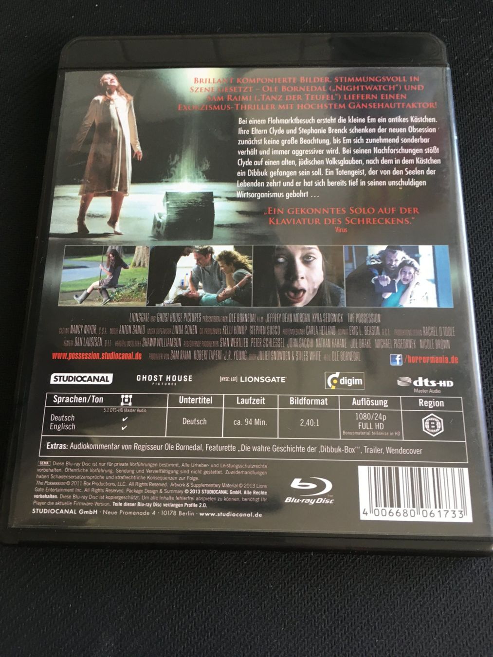 Tutti i DVDs: Possession - Das dunkle in dir [Blu-ray] – Usato da St.Gallen venduto da MedienJoe 1