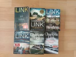 6x Charlotte Link Krimi Krimis Roman Romane