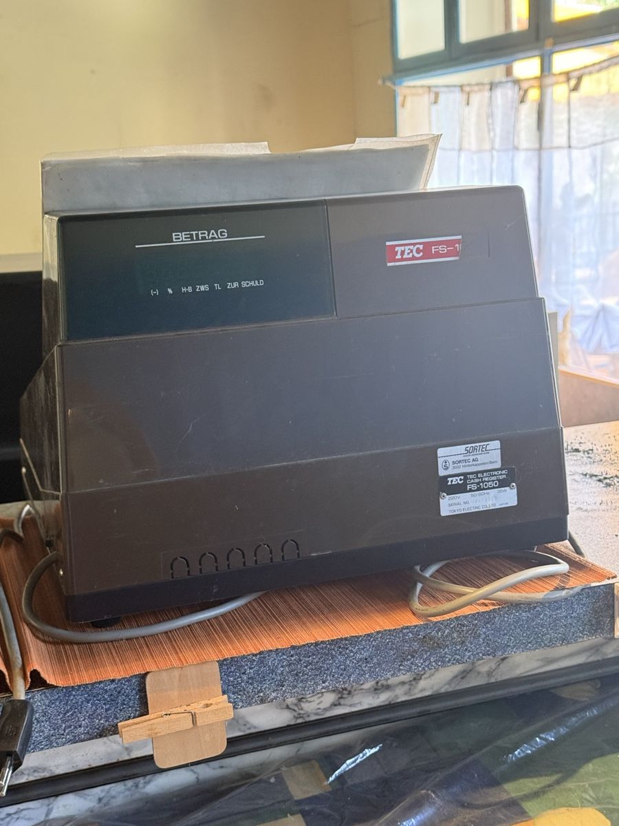 Registratore di cassa: Registrierkasse / Kasse TEC Electronic FS-1050 gebraucht – Usato da Graltshausen venduto da Steppinchen 3
