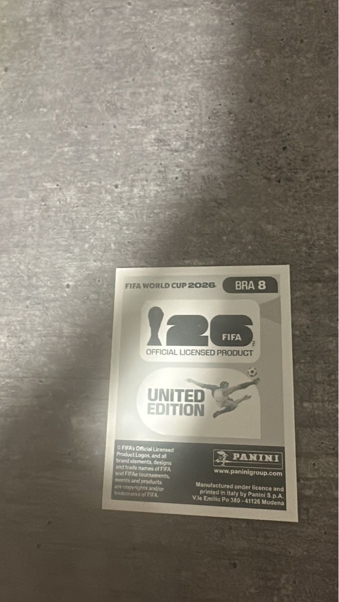 Panini Carte collezionabili: BRA 8 , FIFA WORLD CUP 2026 PANINI  – Nuovo (secondo la descrizione) da Frauenfeld venduto da 1PegPeg1 1