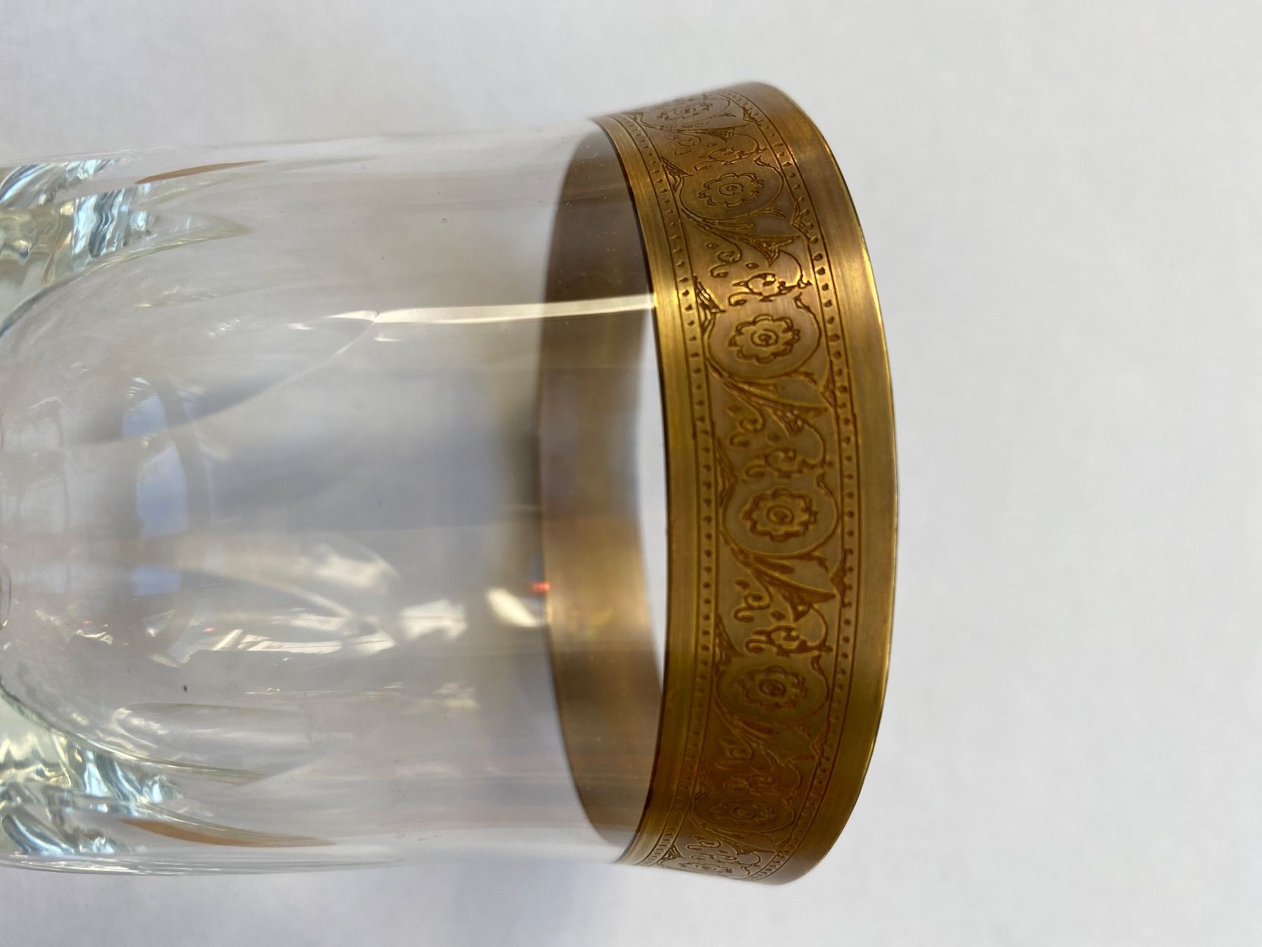 Bicchieri: Veritable boheme Kristallgläser Set mit goldrand – Usato da Zürich venduto da NinosRicardos 7