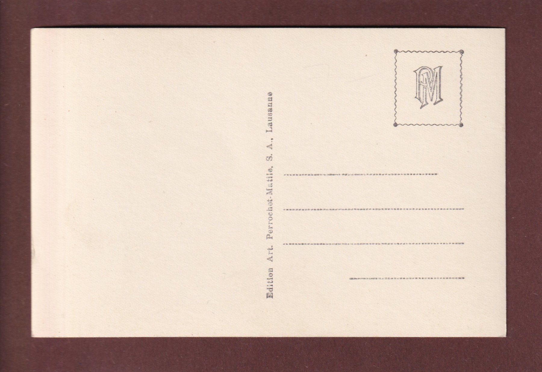 Cartoline postali: Gros temps à MONTREUX – Usato da Pully venduto da nicecards 1