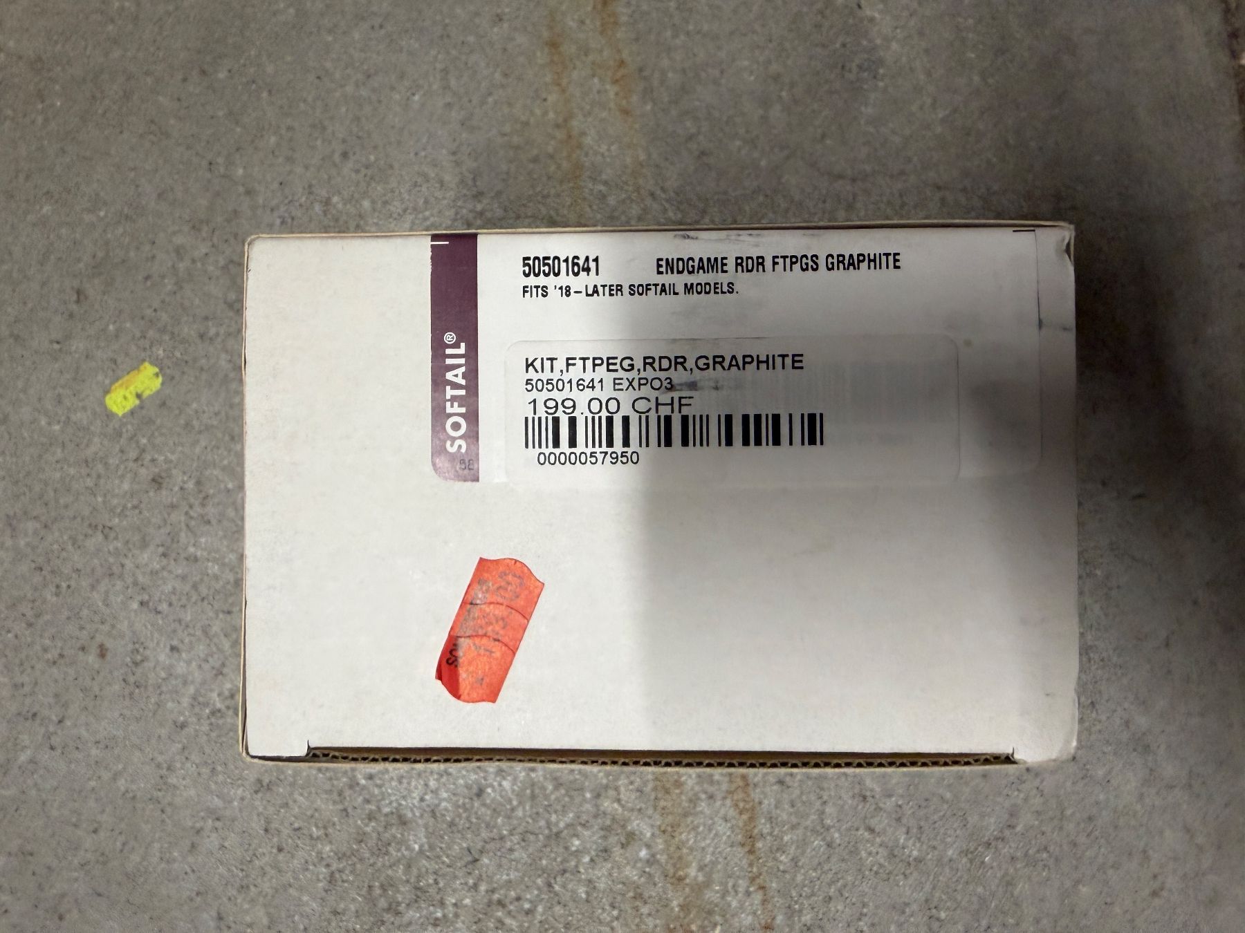 Harley-Davidson Alle Motorradersatzteile: 50501641 Harley-Davidson Fahrerfussrasten – Neu und originalverpackt aus Ostermundigen von jas_9j7d 2
