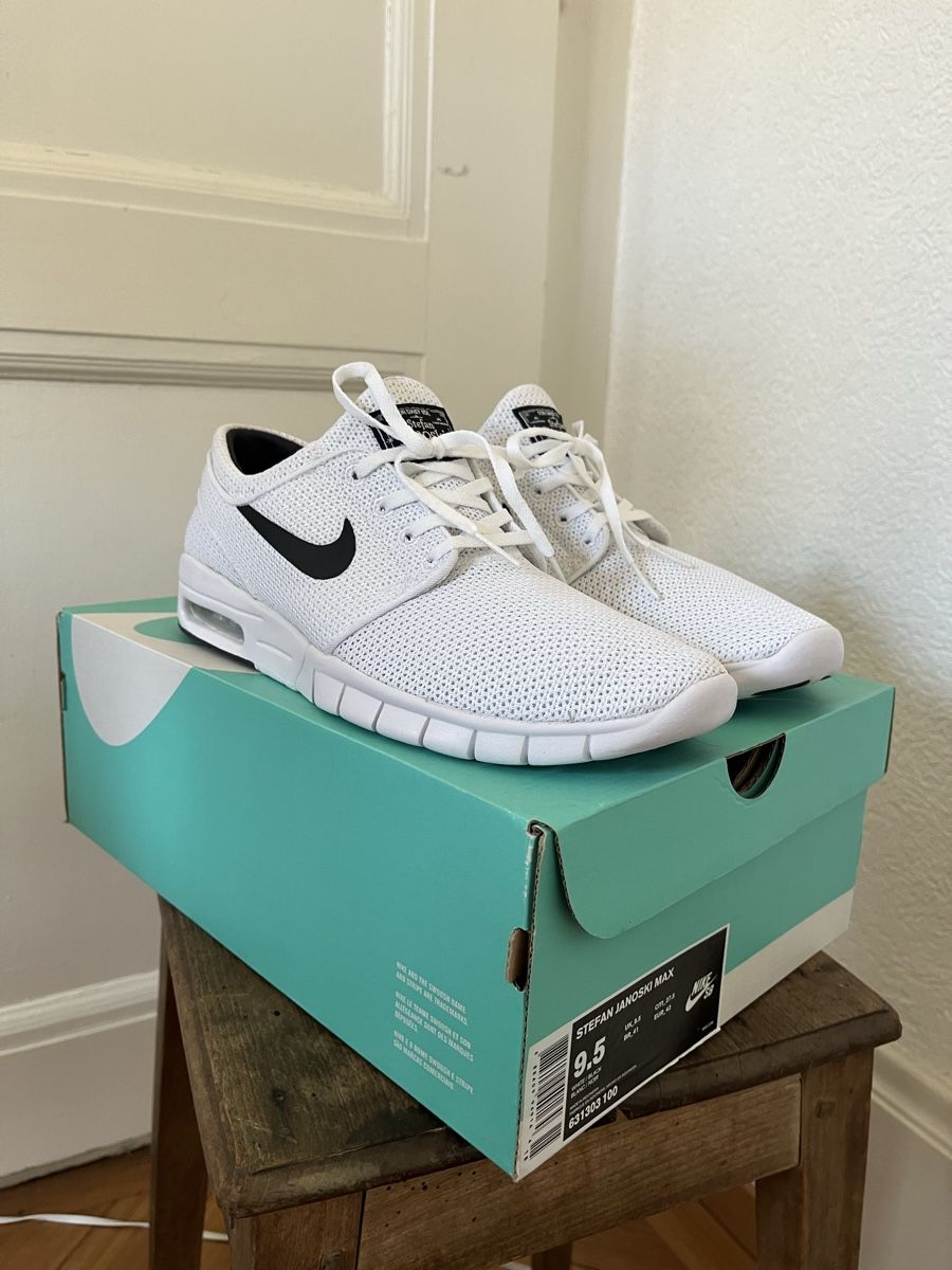 Nike Scarpe da uomo: Nike SB Max blanche, taille EU 43 – Nuovo e nell'imballaggio originale da Lausanne venduto da Matmahon1