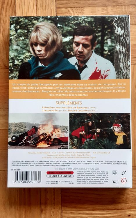 DVD Week-End, film de Jean-Luc Godard 2