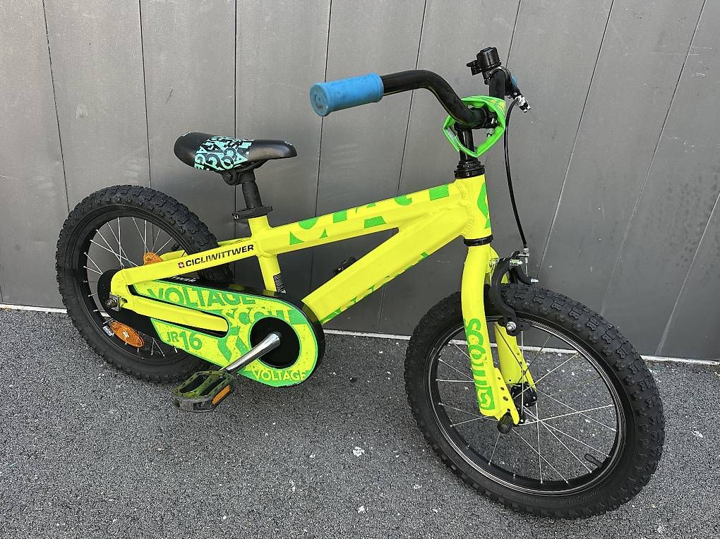 Vélos: Bicicletta da bambino Scott Voltage 16 alluminio  – D'occasion à Quartino par DiloUsato