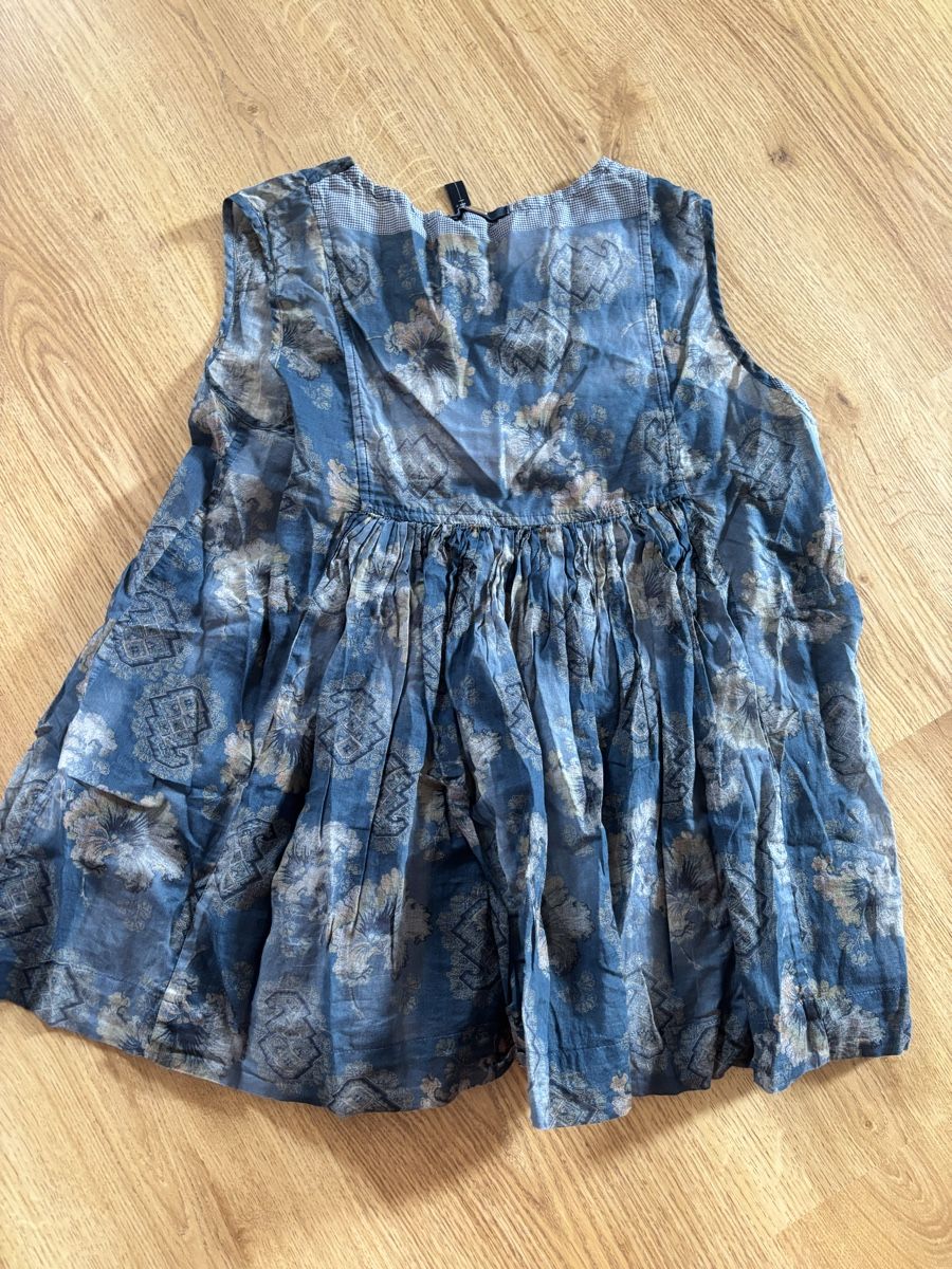 High Blusen: Damen Bluse HIGH use blau gemustert Grösse M  – Neu (gemäss Beschreibung) aus Kirchberg SG von lar_8mw6 4