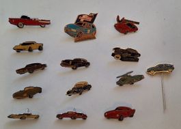 Lot Pin Auto TRANS AM Karmann Pin's 14 Stück Corvette Ami's
