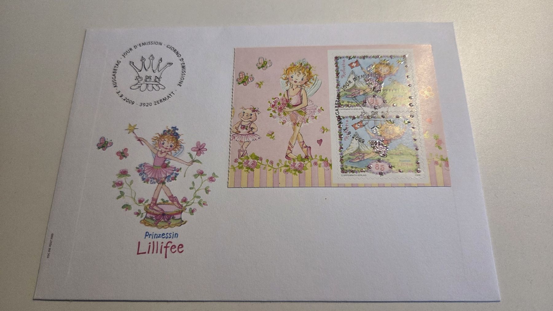 Tous les timbres: 2009 FDC Markenheftchenblatt  Lillifee – D'occasion à Arni AG par Moth68
