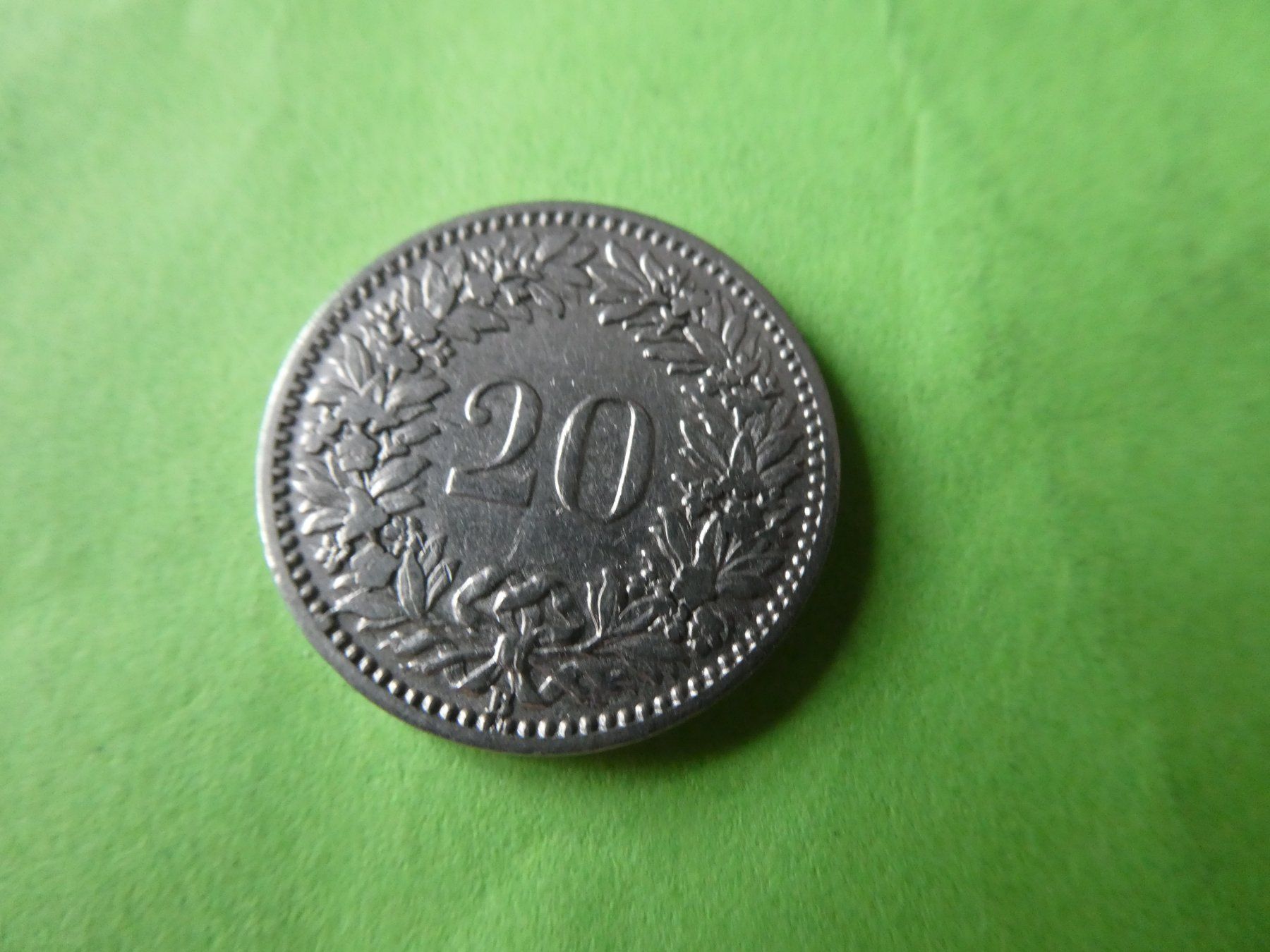 Tutti le monete: Schweiz 1898, 20 Rappen – Nuovo (secondo la descrizione) da Hinterforst venduto da Rohusri 1