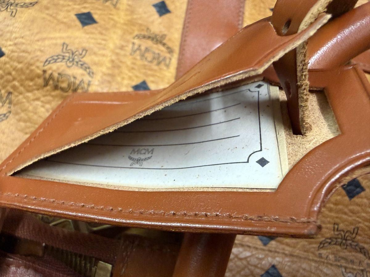 Mcm Borse: MCM Reisetasche monogram braun Leder – Usato da Zürich venduto da daki81 7