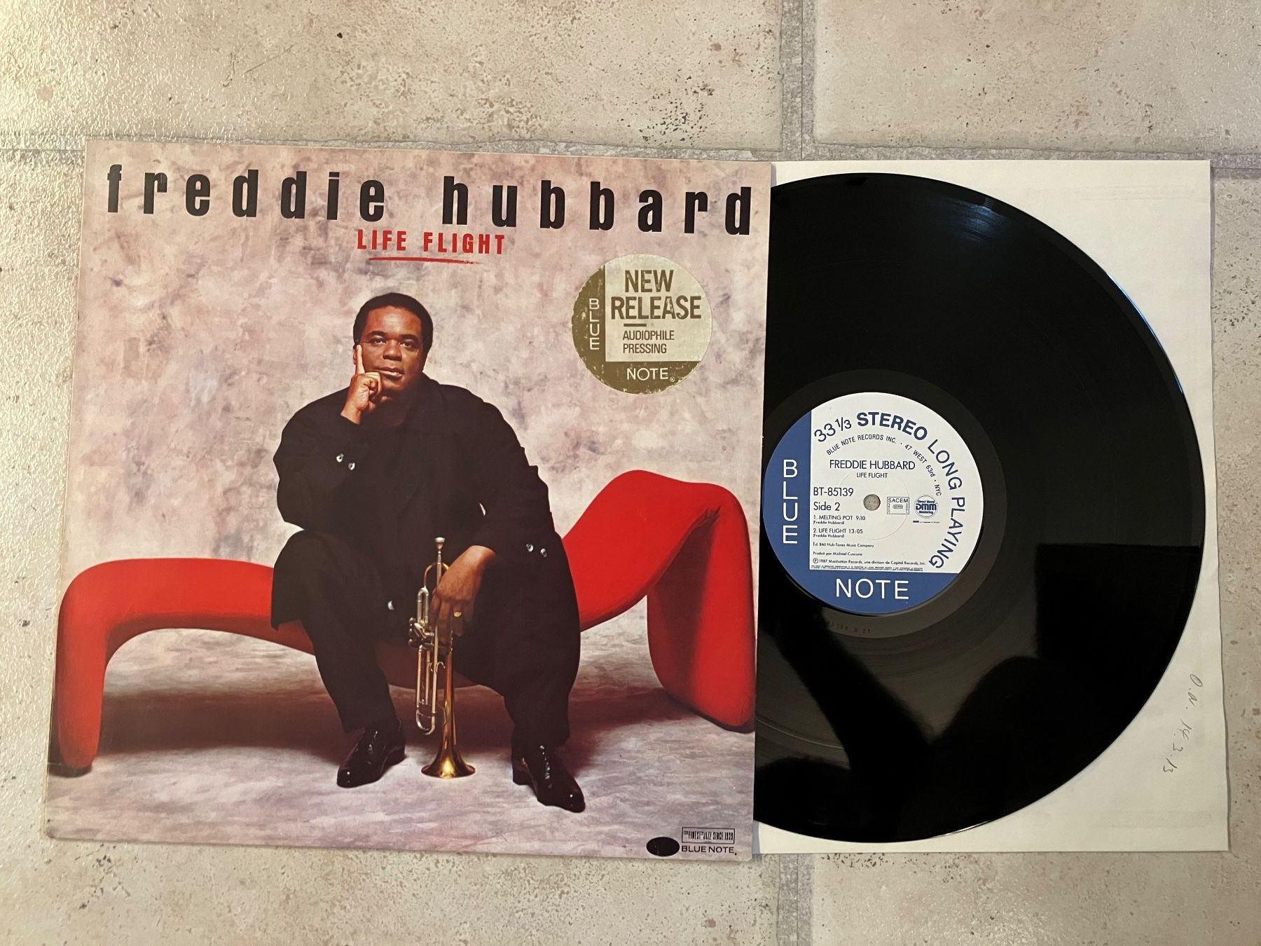 Dischi in vinile: Freddie Hubbard - Life Flight, LP Jazz – Usato da Widen venduto da DexterGordon