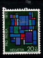 1970 - PP / Kunst und Handwerk: Zeitgenössische Glasgemälde