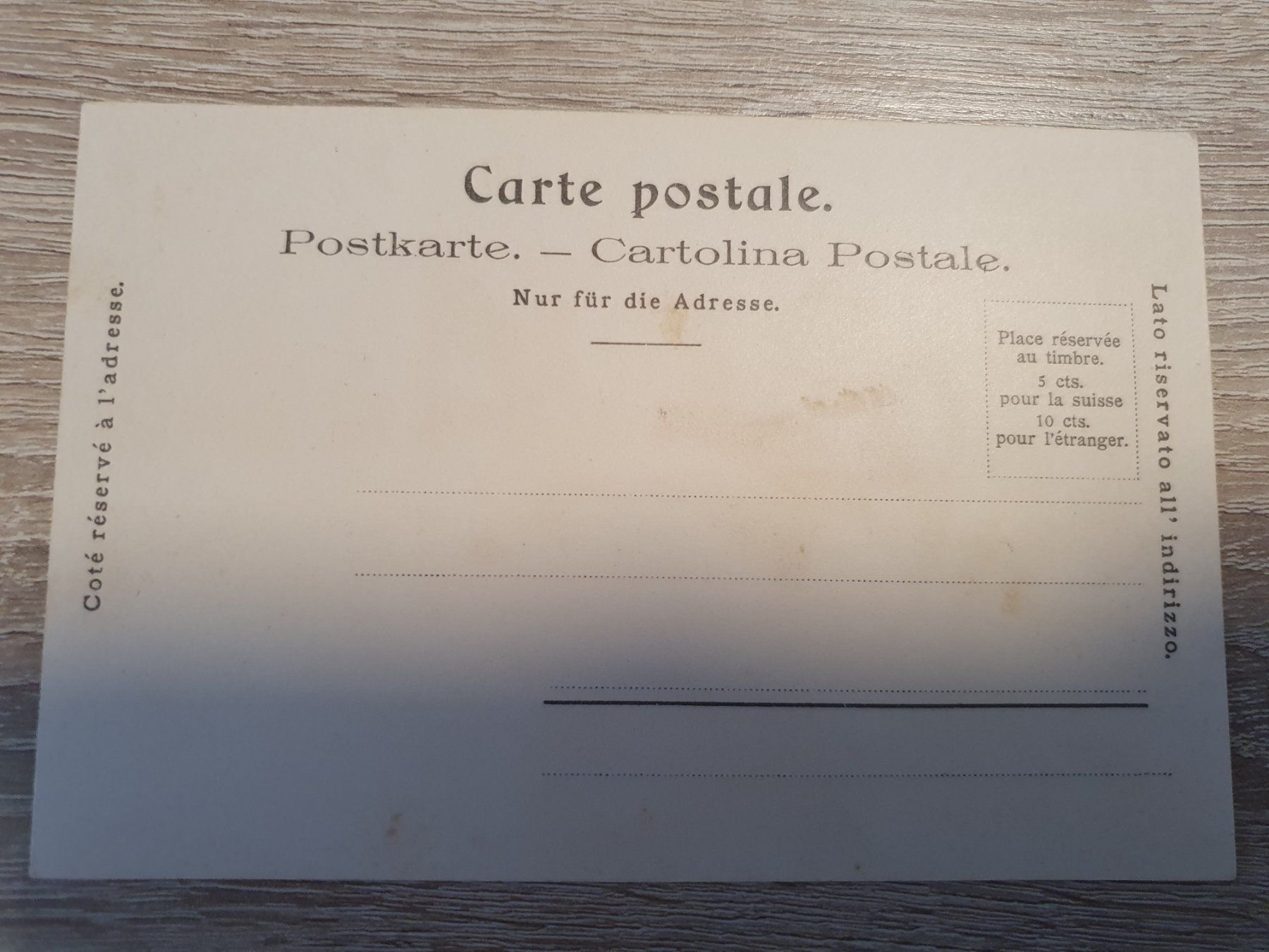 Cartoline postali: Cacao Suchard – Usato da Balgach venduto da SIMEON27 1