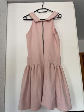 Kleid rosa Grösse M Kragen Reissverschluss guter Zustand