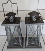 Metalllaternen für Teelichter