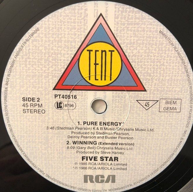 Dischi in vinile: 5 Star – System Addict (12'' Single) – Usato da Grüningen venduto da azulvinyl 3