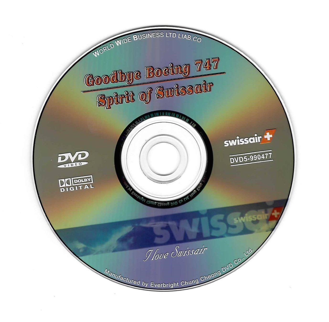 Alle DVDs: SWISSAIR DVD / Goodbye BOEING 747 – Neu (gemäss Beschreibung) aus Humlikon von GX30 1