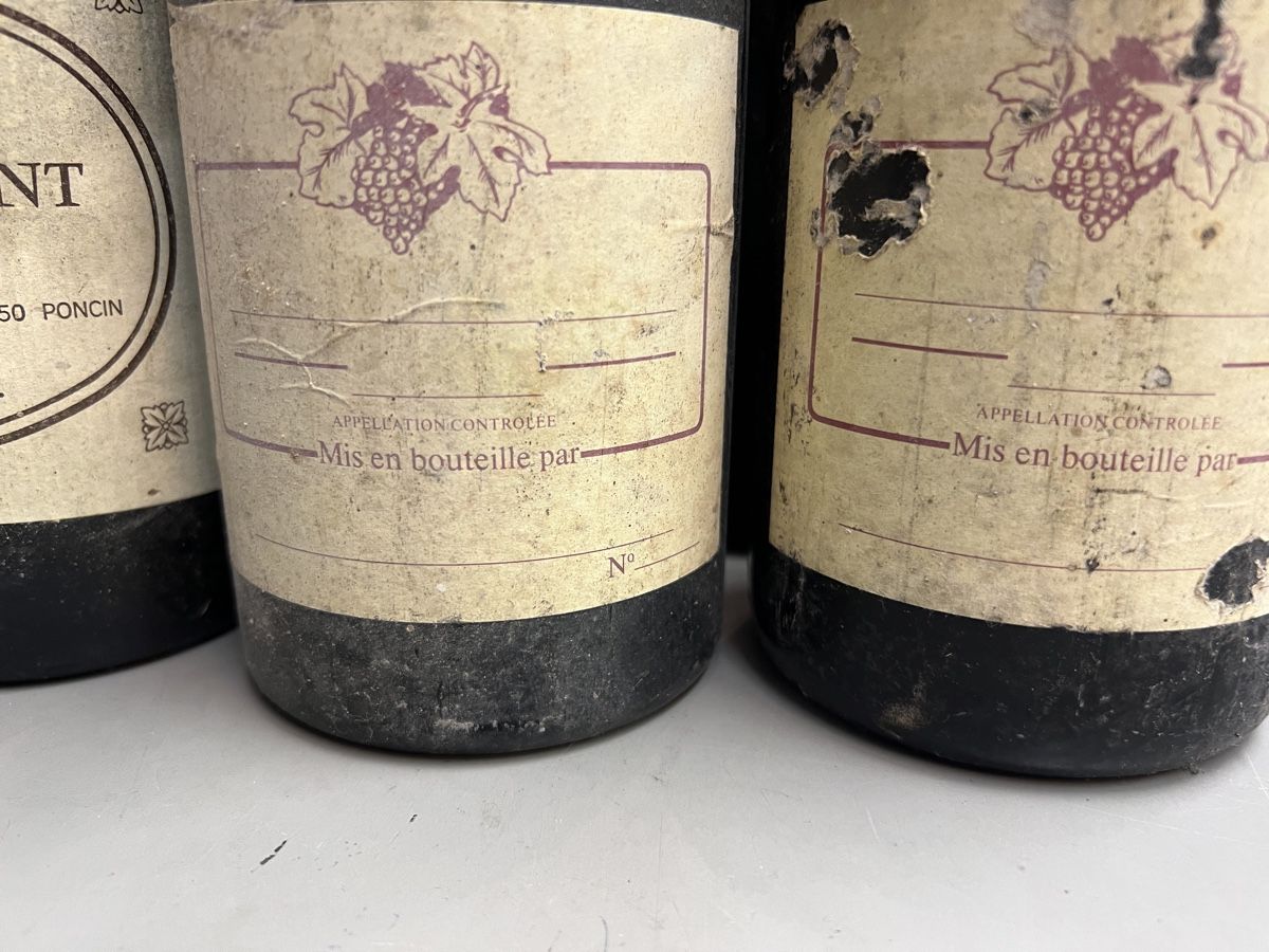 Vino: Lot de 3 BOUTEILLES DIVERSES – Nuovo (secondo la descrizione) da Genève venduto da Leboucheoreilles 3
