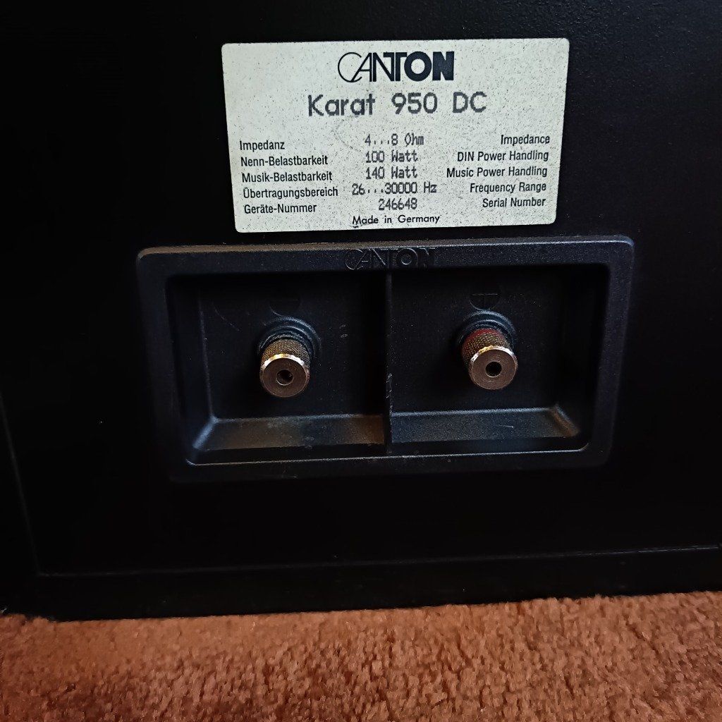 Canton Haut-parleurs: CANTON KARAT 950 DC 140 WATT – D'occasion à Viganello par XTECHSTOREX 4