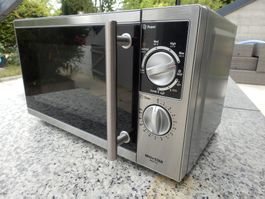 Micro-onde Mio star Wave 100 avec grill 1200 W gris