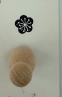 Rubber Stamp Cherry Blossom Flower