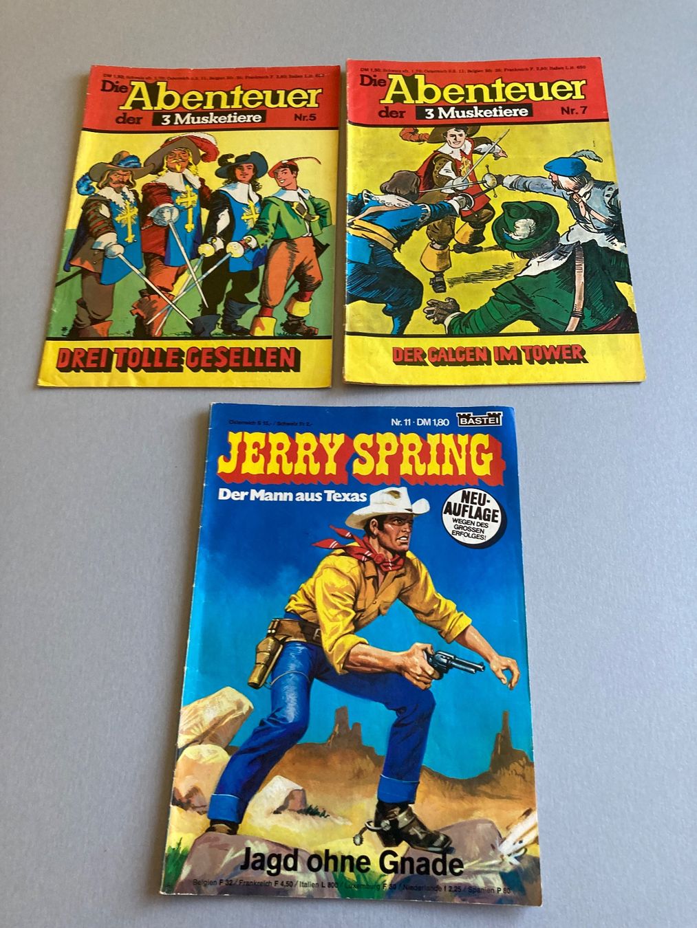 Fumetti: 3 Comics Abenteuer-Hefte – Usato da Wald ZH venduto da Liedermacher