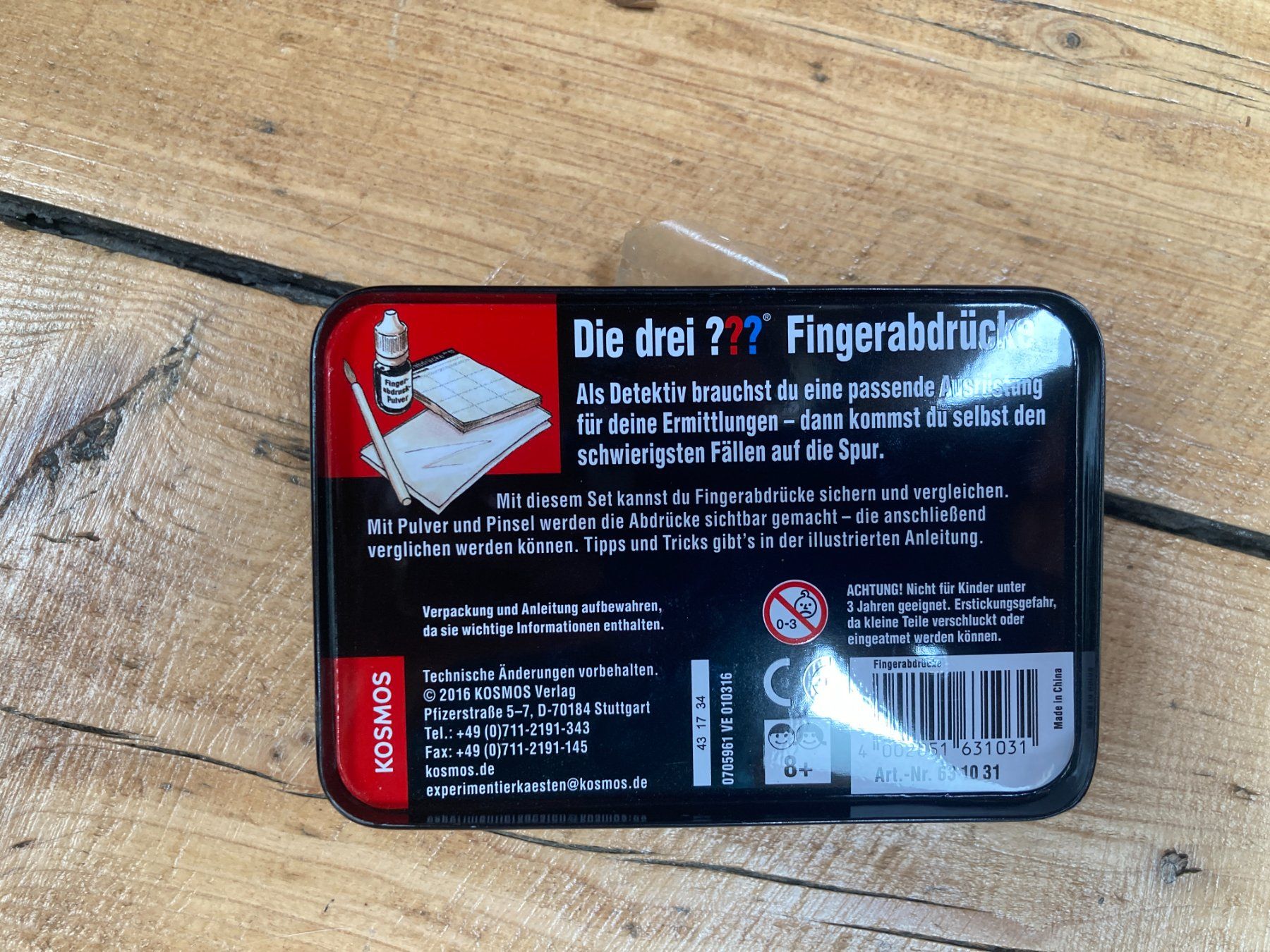 Kosmos Giocattoli: Die drei ??? - Detektivset – Usato da Zürich venduto da vivster40 4