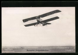Foto-AK Sanke Nr. 271: Rumpler-Doppeldec