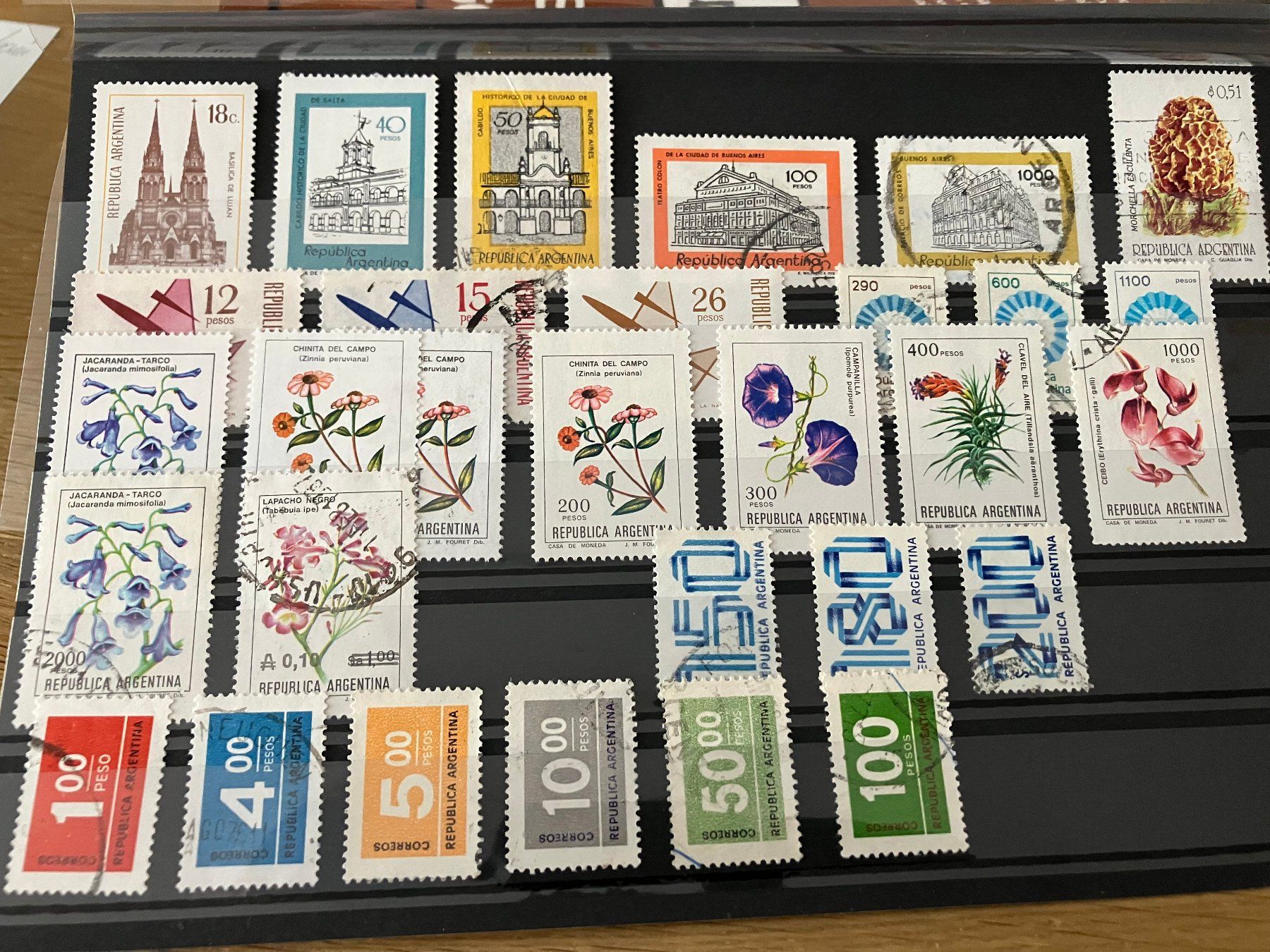 Alle Briefmarken: Briefmarken Argentinien – Gebraucht aus Bolligen von Isebo