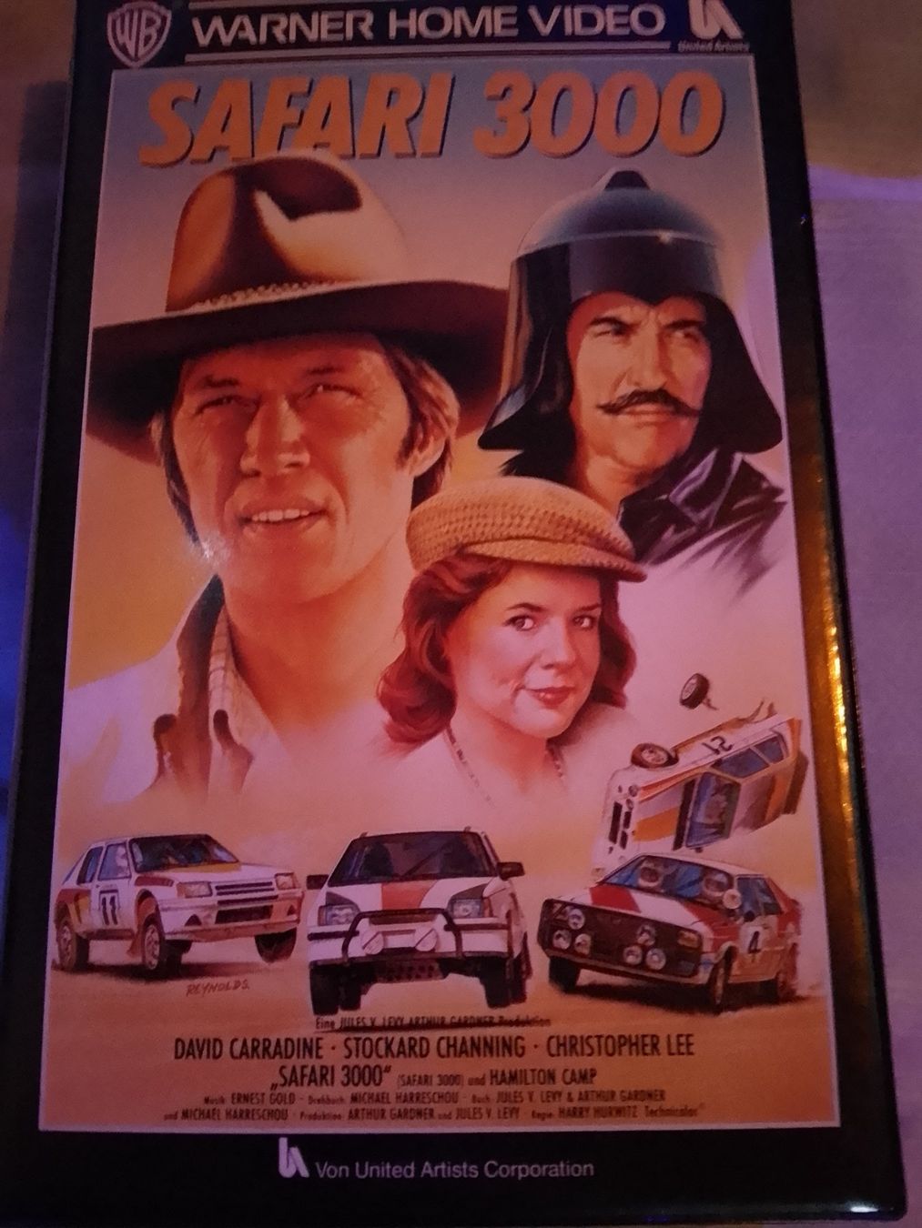Tutti i VHS: Safari 3000 mit Christopher Lee + David Carradine VHS – Usato da Remetschwil venduto da Privatflohmi