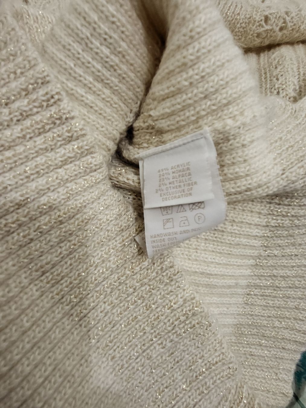 Tommy Hilfiger Pullover & Sweatshirts: Pull Tommy Hilfiger Crème, Taille M - Stylé – Gebraucht aus Niedergösgen von Eva2410 3