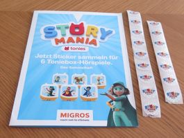 16 Sticker Migros Tonies Story Mania