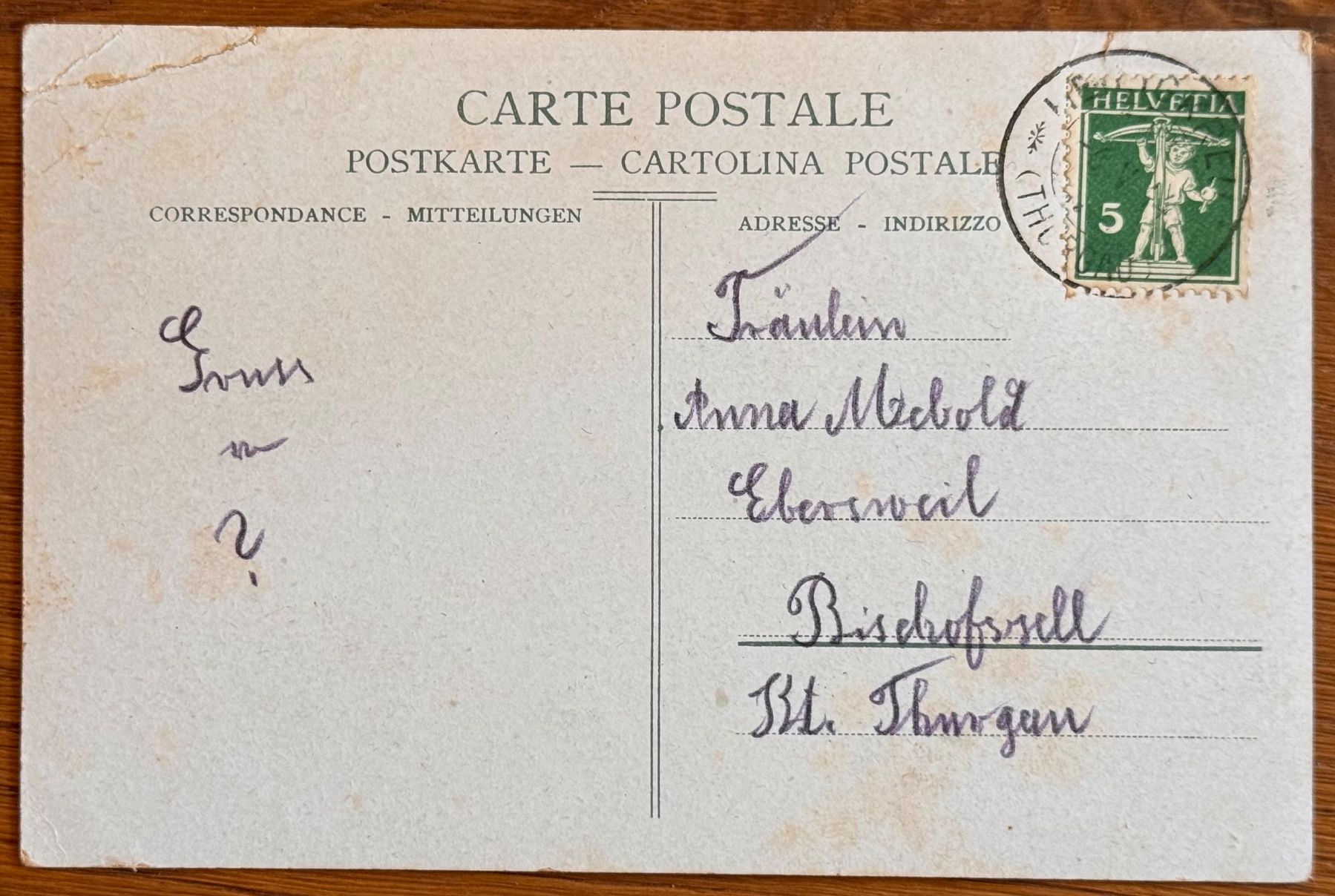 Cartes postales: Historische Ansichtskarte Gruss aus Gabris Litho – D'occasion à Andwil SG par Ariisa1234 1