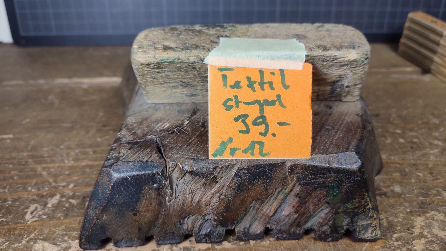 Timbri: Wunderschöner alter Textil Stempel nr 12 – Usato da Gelterkinden venduto da MYSTOREFORYOU4460 7