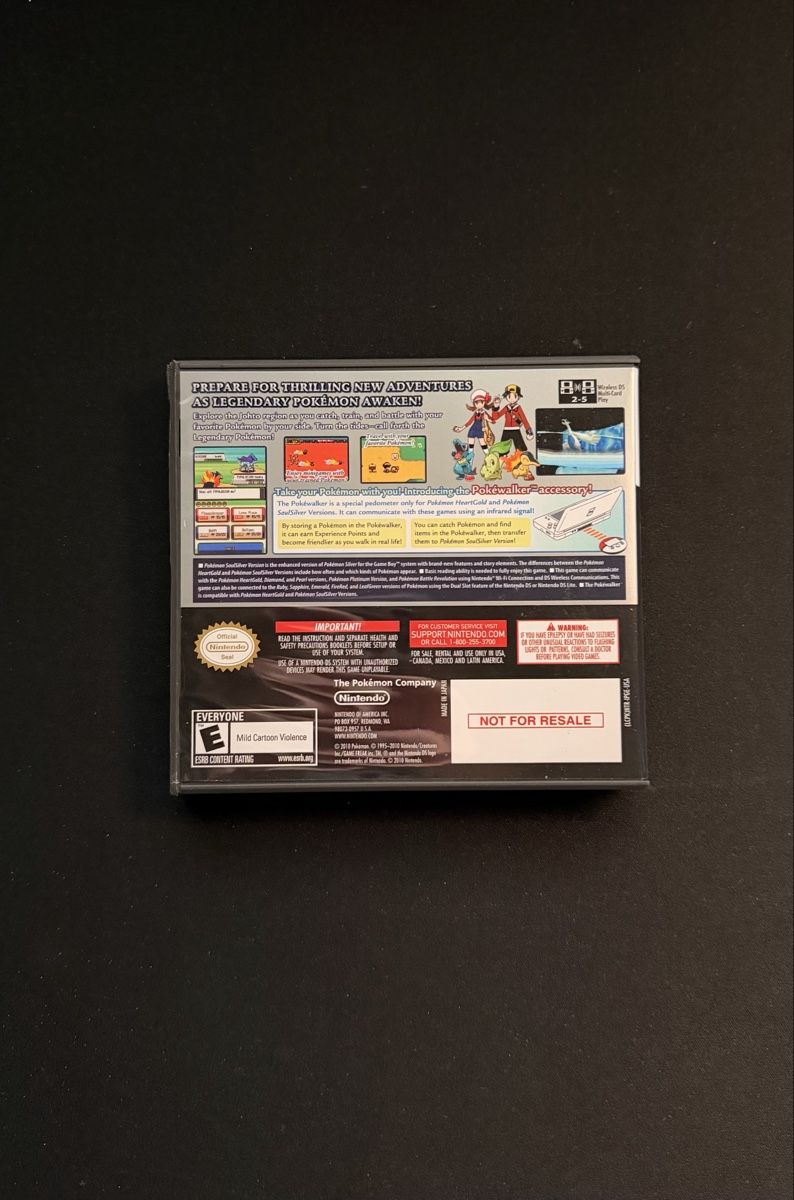 Pokémon Giochi: Pokémon Silberne Edition SoulSilver Nintendo DS OVP – Usato da Sennhof venduto da francesco-tcg 2